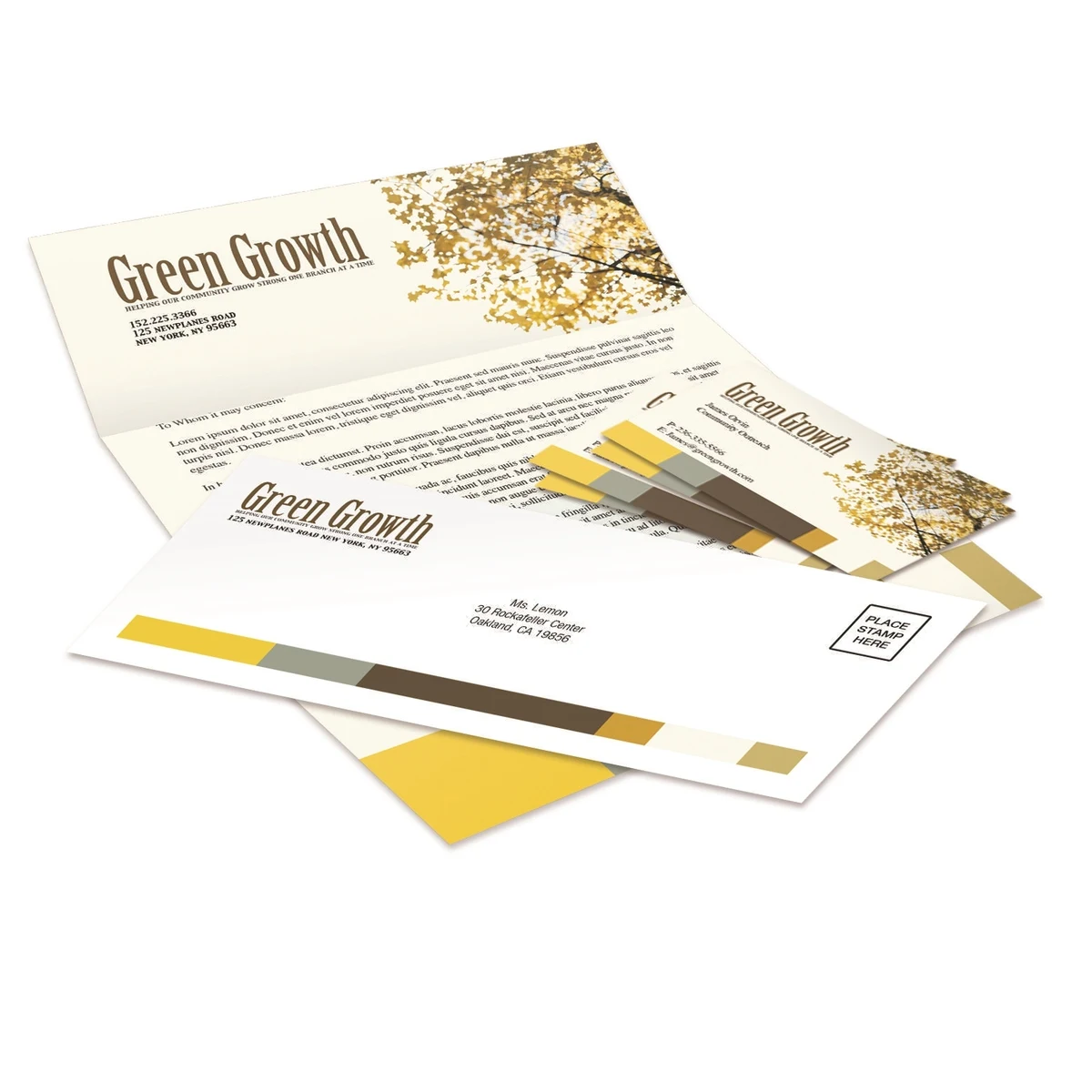 Letterhead, Full-Color, 8.5" x 11" 1