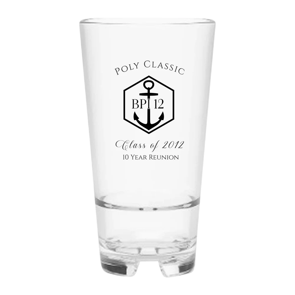 14oz. Acrylic Stacking Tall Glass 1