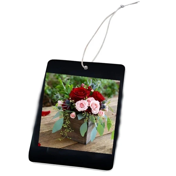 Rectangle Paper Air Freshener 1