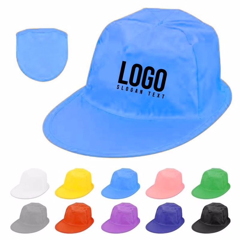 Folding Baseball Hat With Pouch