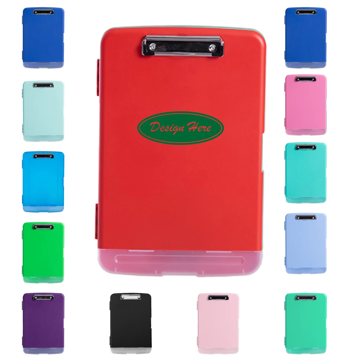 A4 Plastic Clipboard with Storage 1