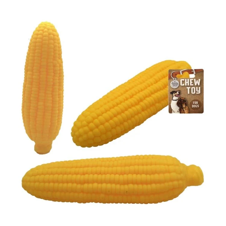 Pet Chew Squeaky Corn Toys 1