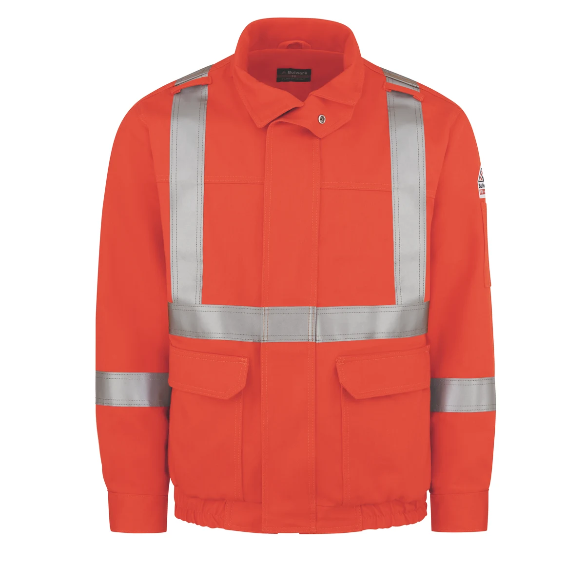 Bulwark® MEN'S LIGHTWEIGHT EXCEL FR® COMFORTOUCH® LINED BOMBER JACKET 1