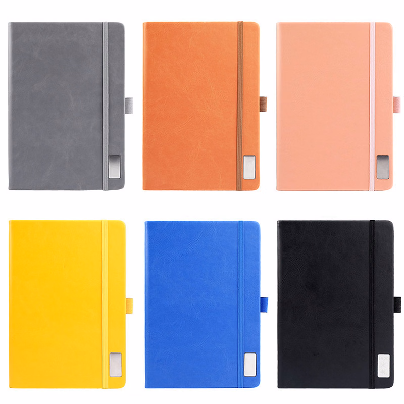 Leather A5 Notebook With Pen