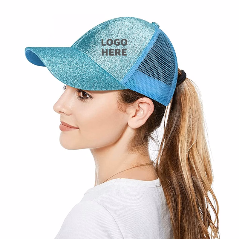 Shiny Ponytail Hat