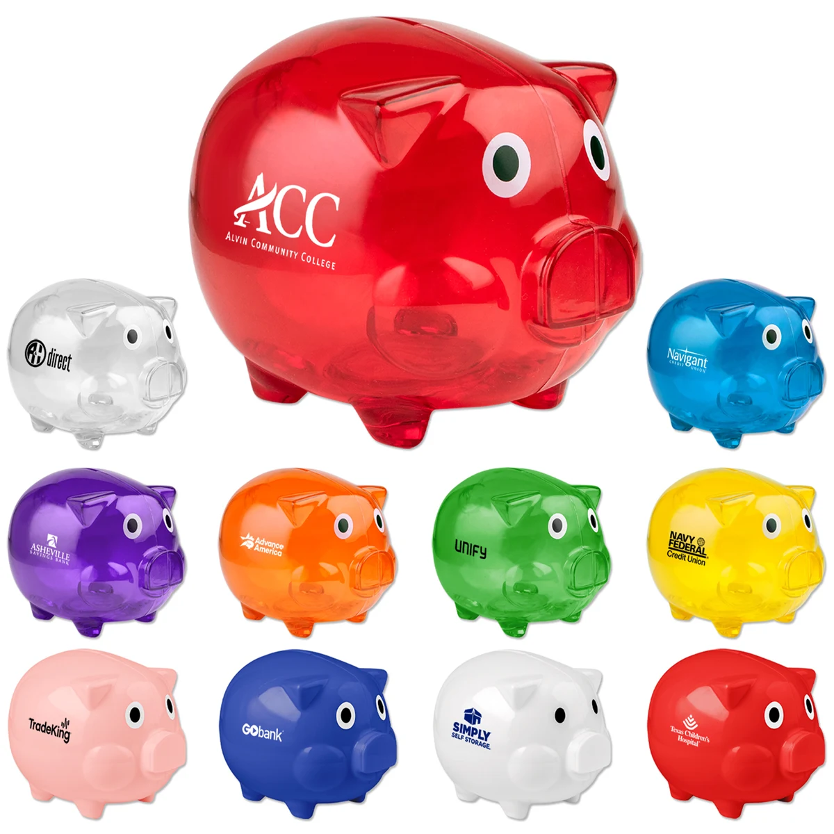 Plastic Piggy Bank 1