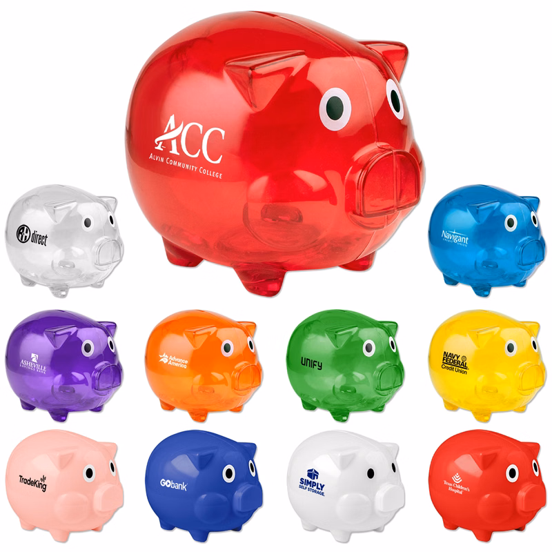 Plastic Piggy Bank