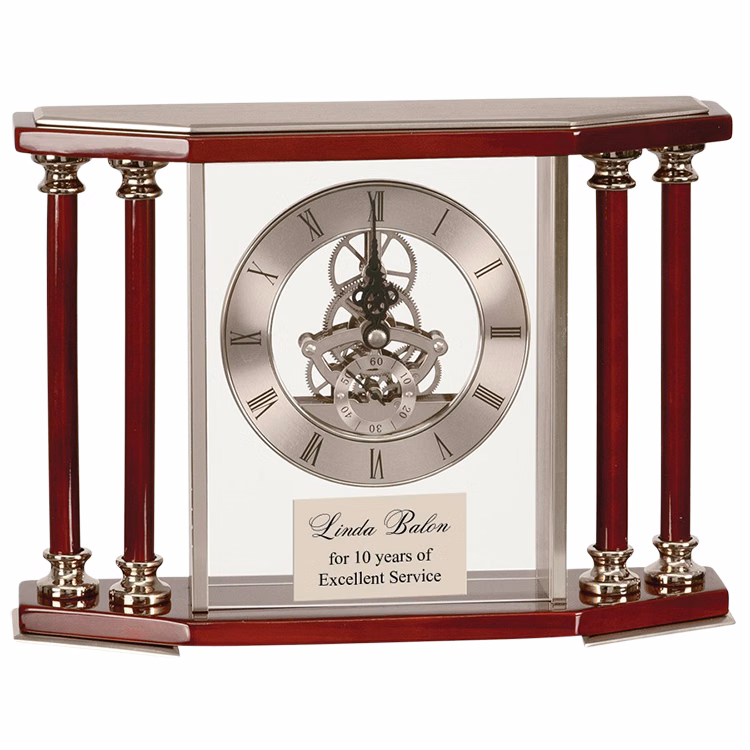 Bancroft Executive Clock-Silver