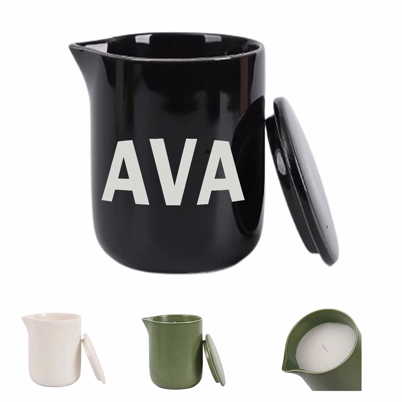 Matte Ceramic Candle Holder