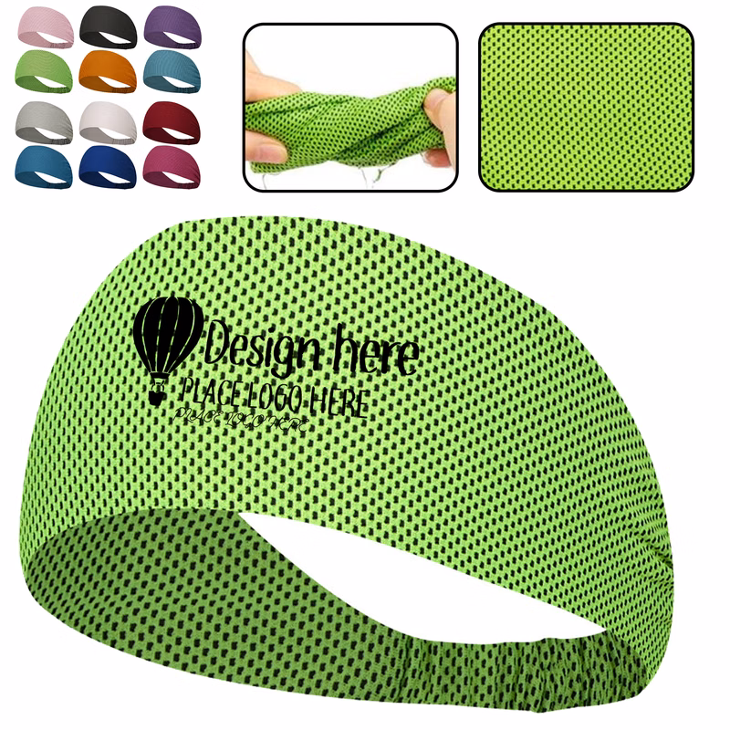 Ice Cooling Elastic Sport Headband