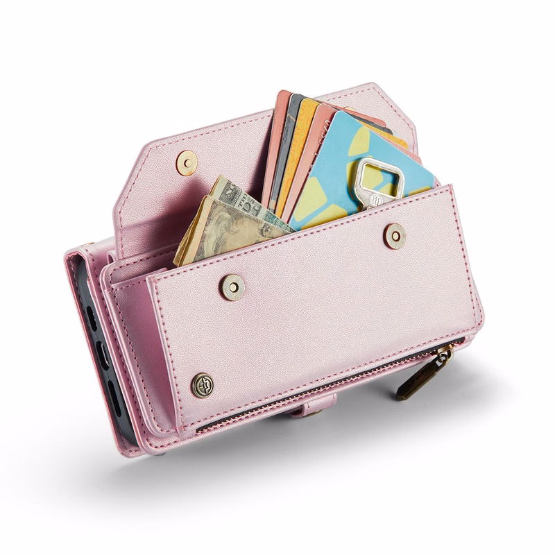 Iphone15 Promax Diagonal Zipper Bag Phone Protective Case