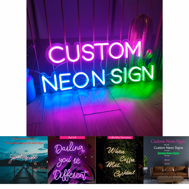Custom Neon Signs,Personalized Large LED Neon Signs