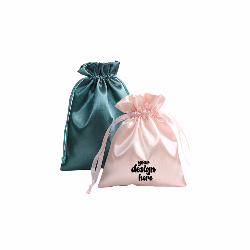 Silk Drawstring Storage Gift Bag