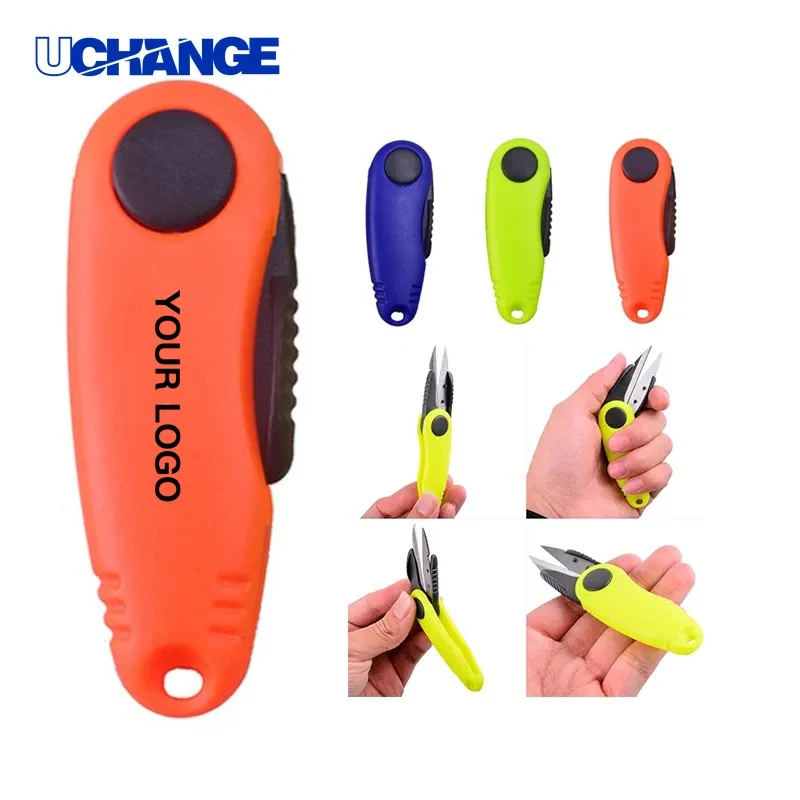 Customizable Fishing Line Scissors Tool with Stainless Steel Blades 1