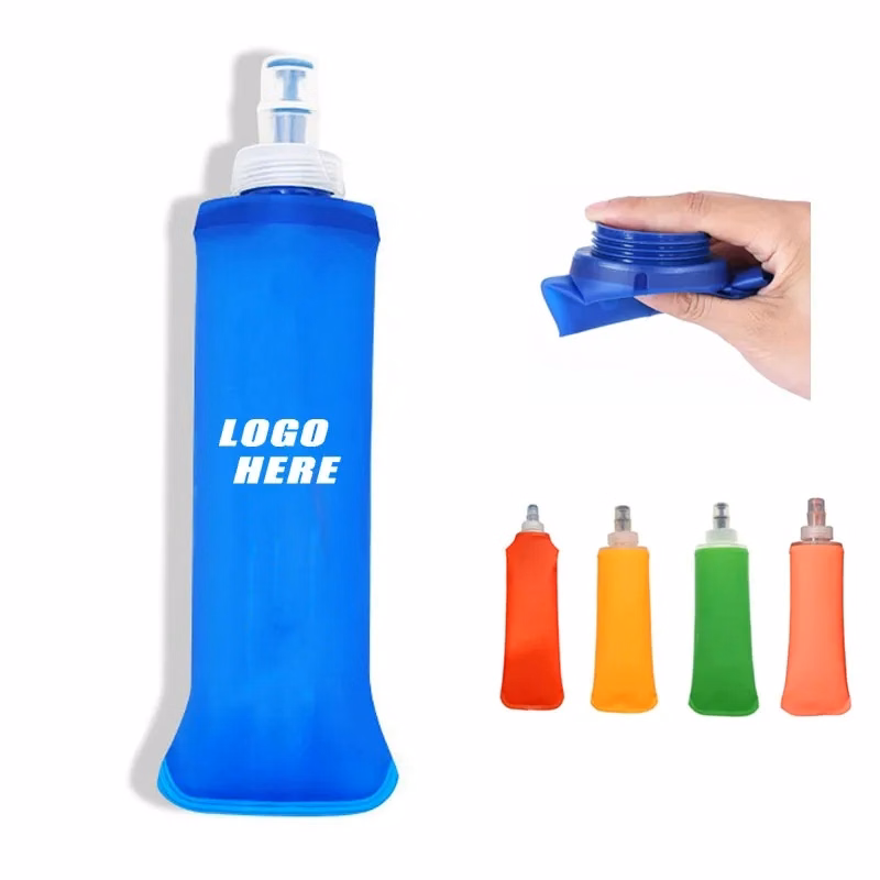 9oz TPU Collapsible Soft Water Bottle