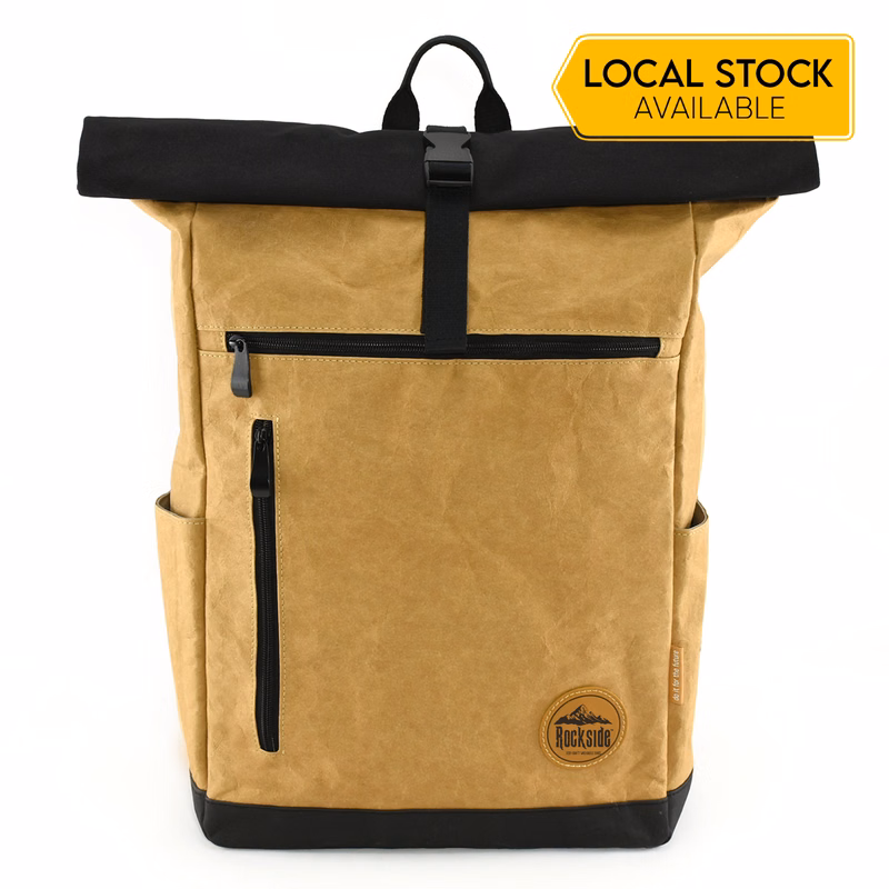 Seaside Kraft Paper Laptop Backpack