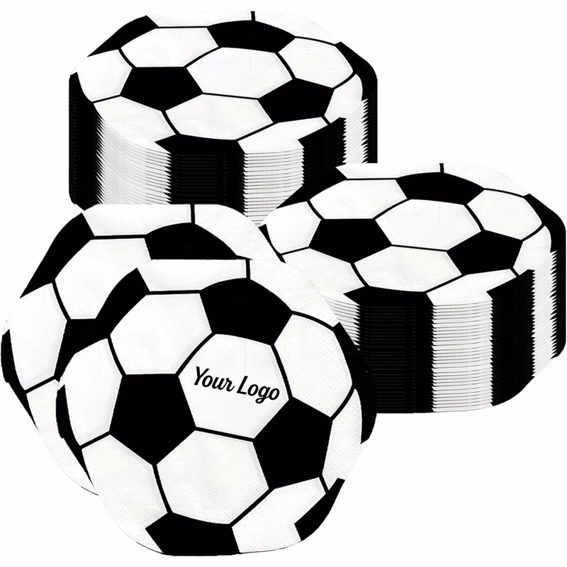 Football Design Double-Layer Tissue