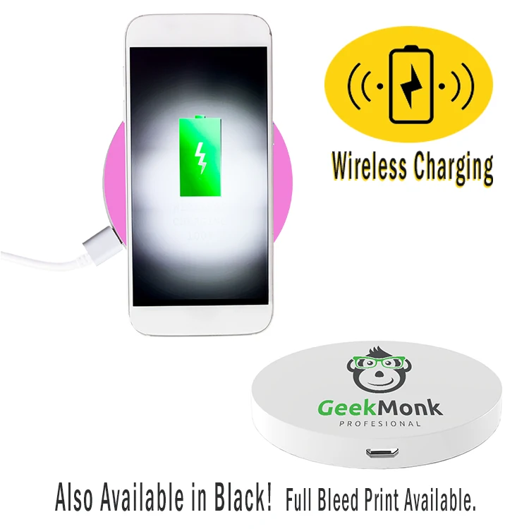 Wireless Charging Disc - White 1