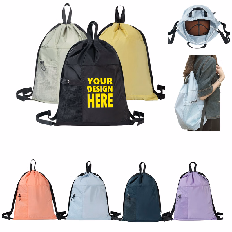 Large Capacity Drawstring Fitness Backpack