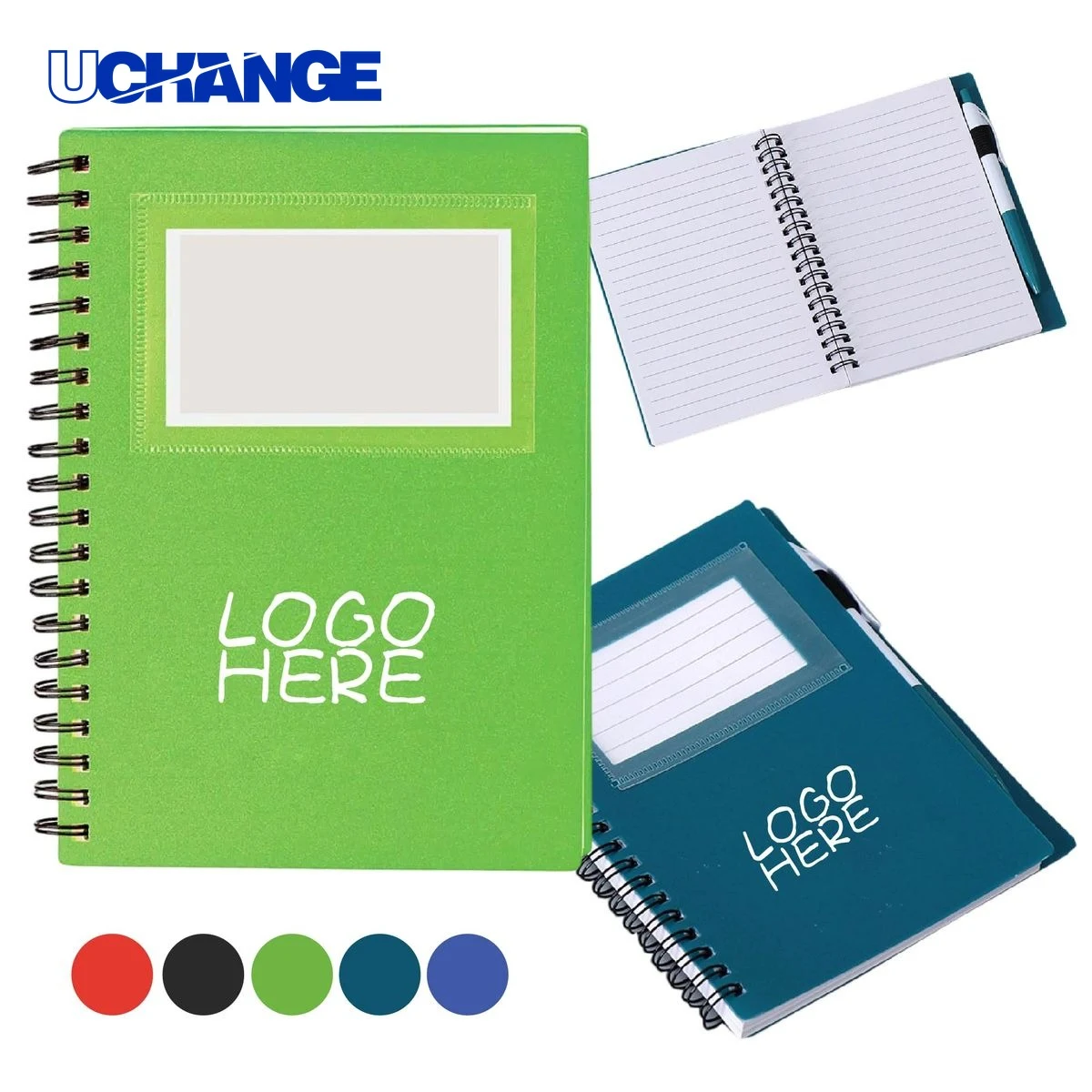 Card Holder Notebook Journal for Business Cards 1