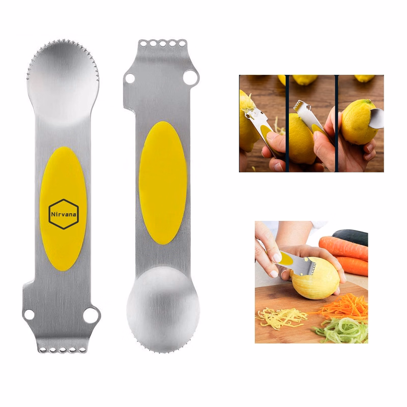 Multifunctional Orange Lemon Peeler