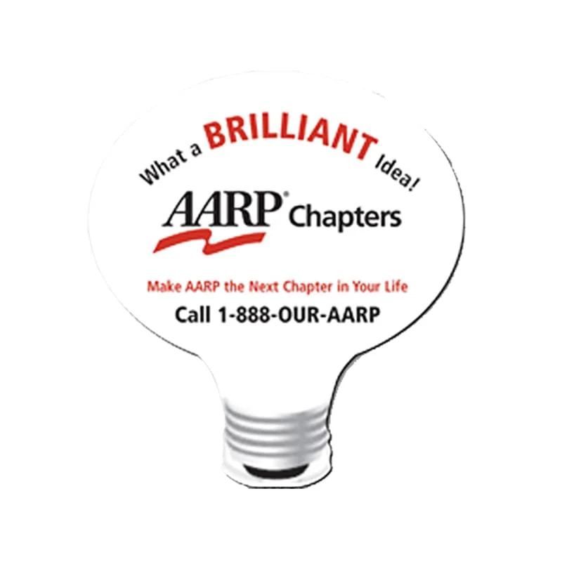 8"X8" Lightbulb Mouse Pad 1/16" Thick Rubber Base 1