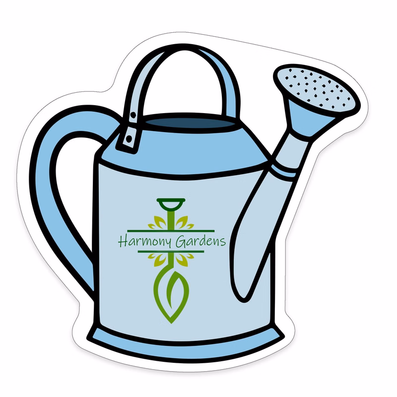 Watering Can Shaped NoteKeeper™ Magnet 35 Mil
