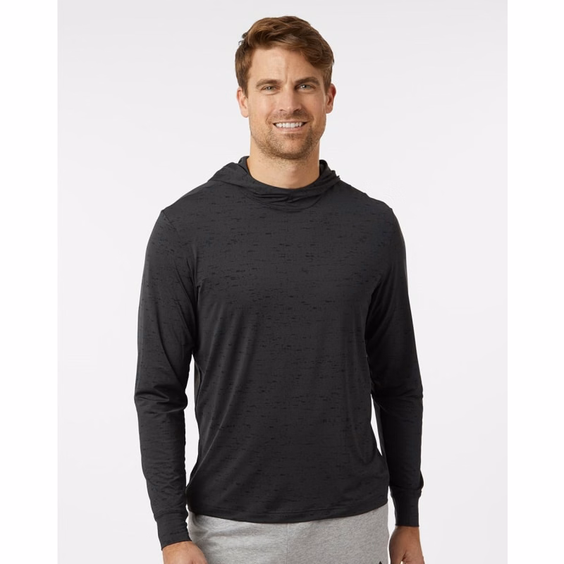 Adidas Men's Performance Hooded Long Sleeve T-Shirt - A2010