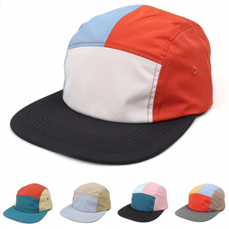 5 Panel Soft Classic Vintage Clashing Otto Cap 1