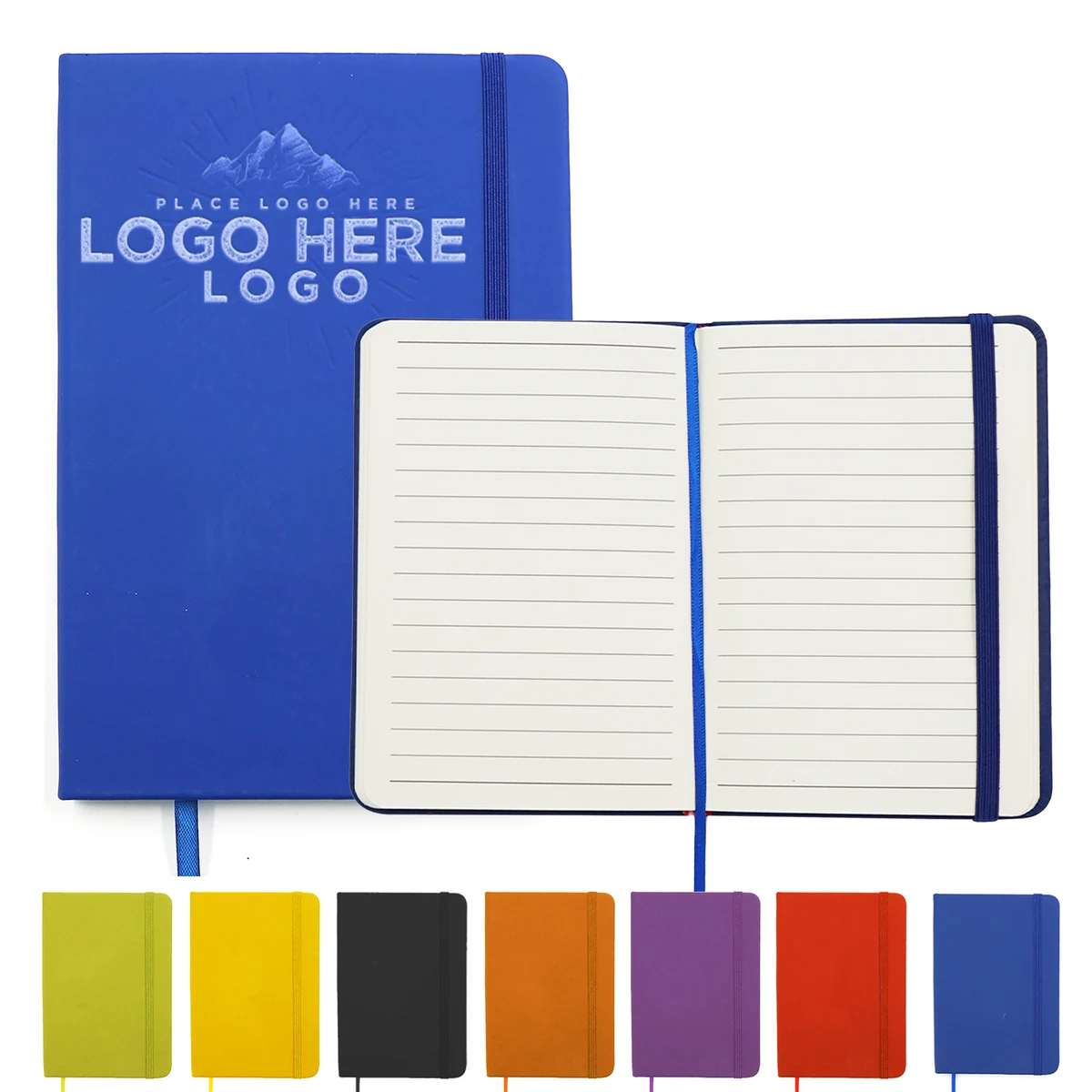 A5 Leather Notebook 80 Sheets 1