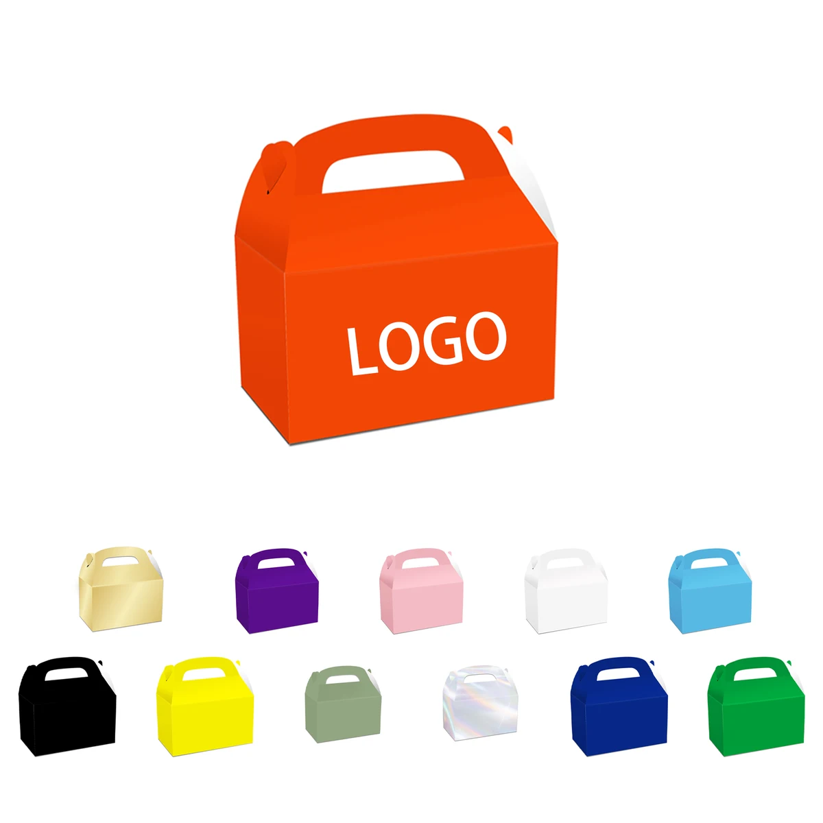 Minimalist Handle Gift Box Packaging 1