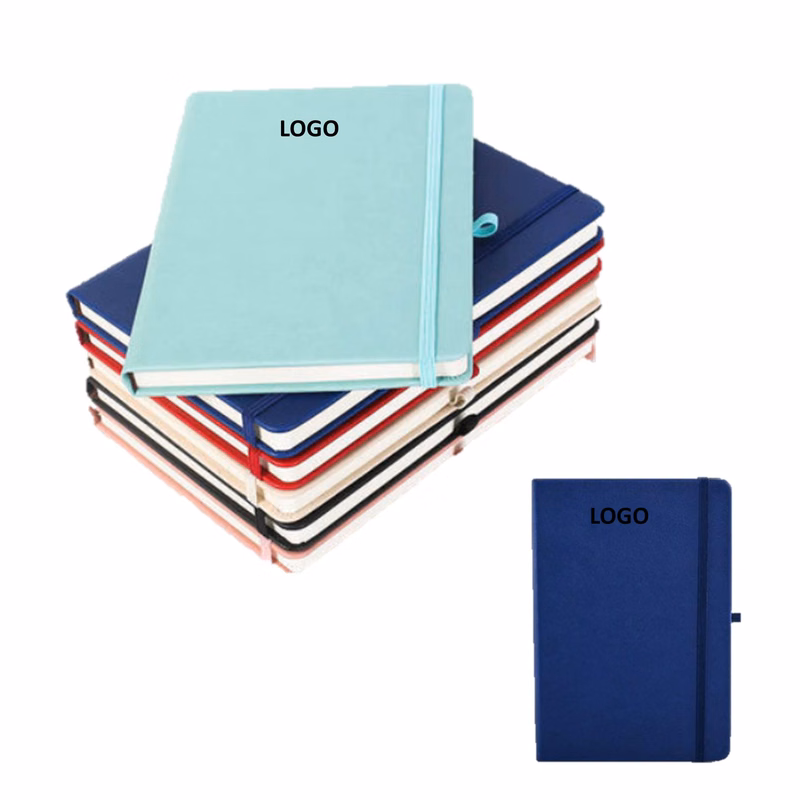 Custom PU Leather Cover Notebook Office Use