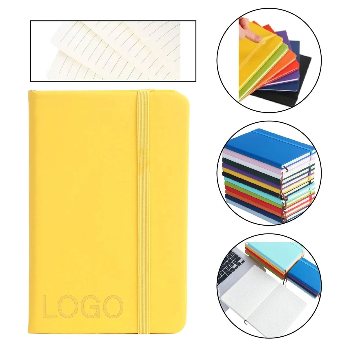 A5 Strap Business Notebook 1