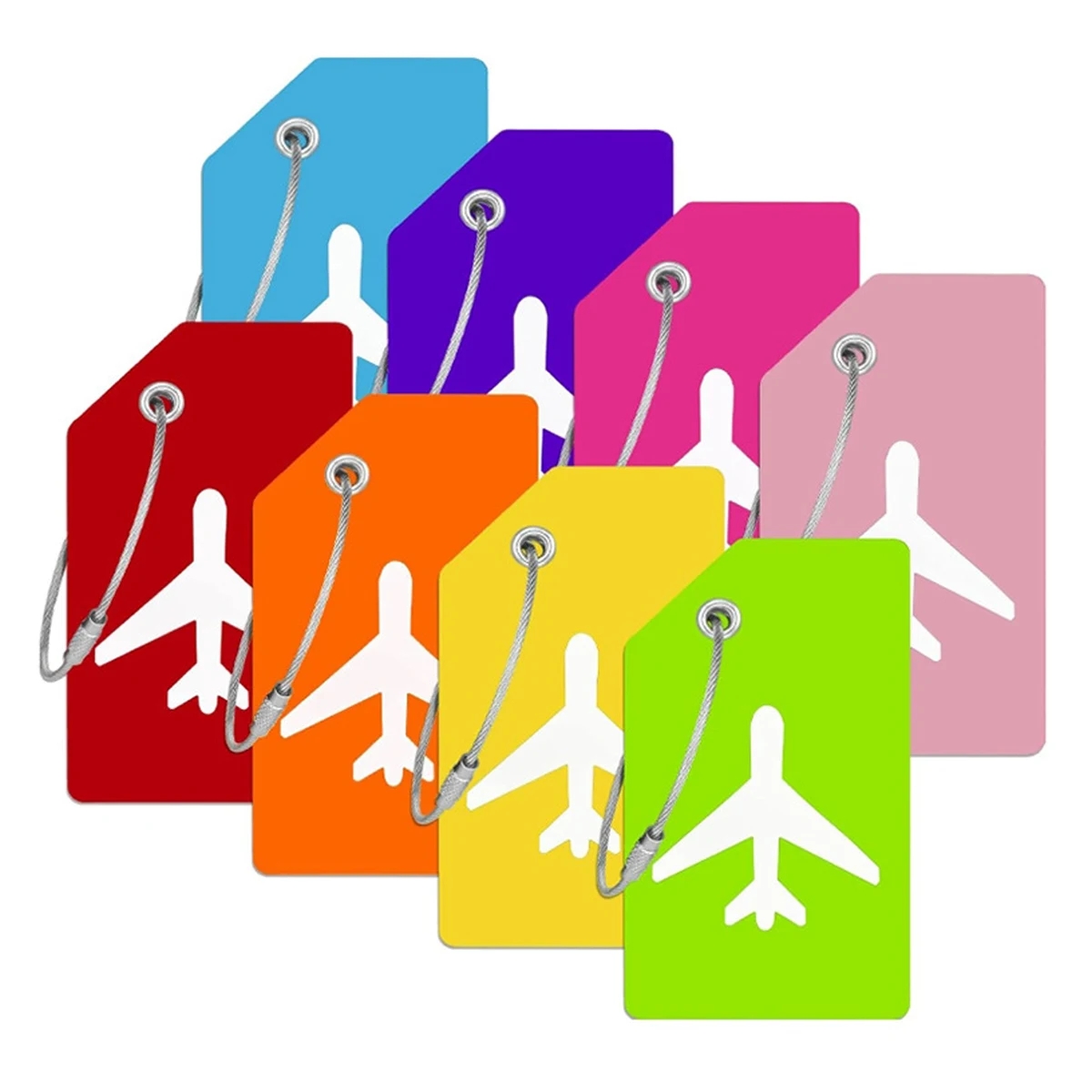 ID Card Silicone Luggage Tag With Name 1