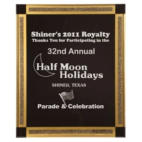 Black Diamond Acrylic Plaque 1