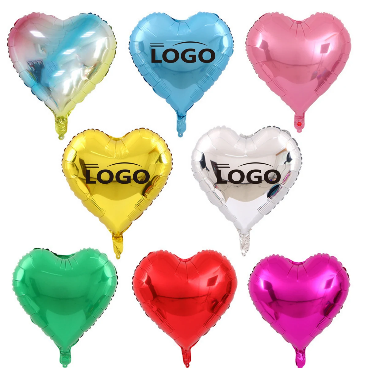 Heart Shaped Aluminum Balloon 1
