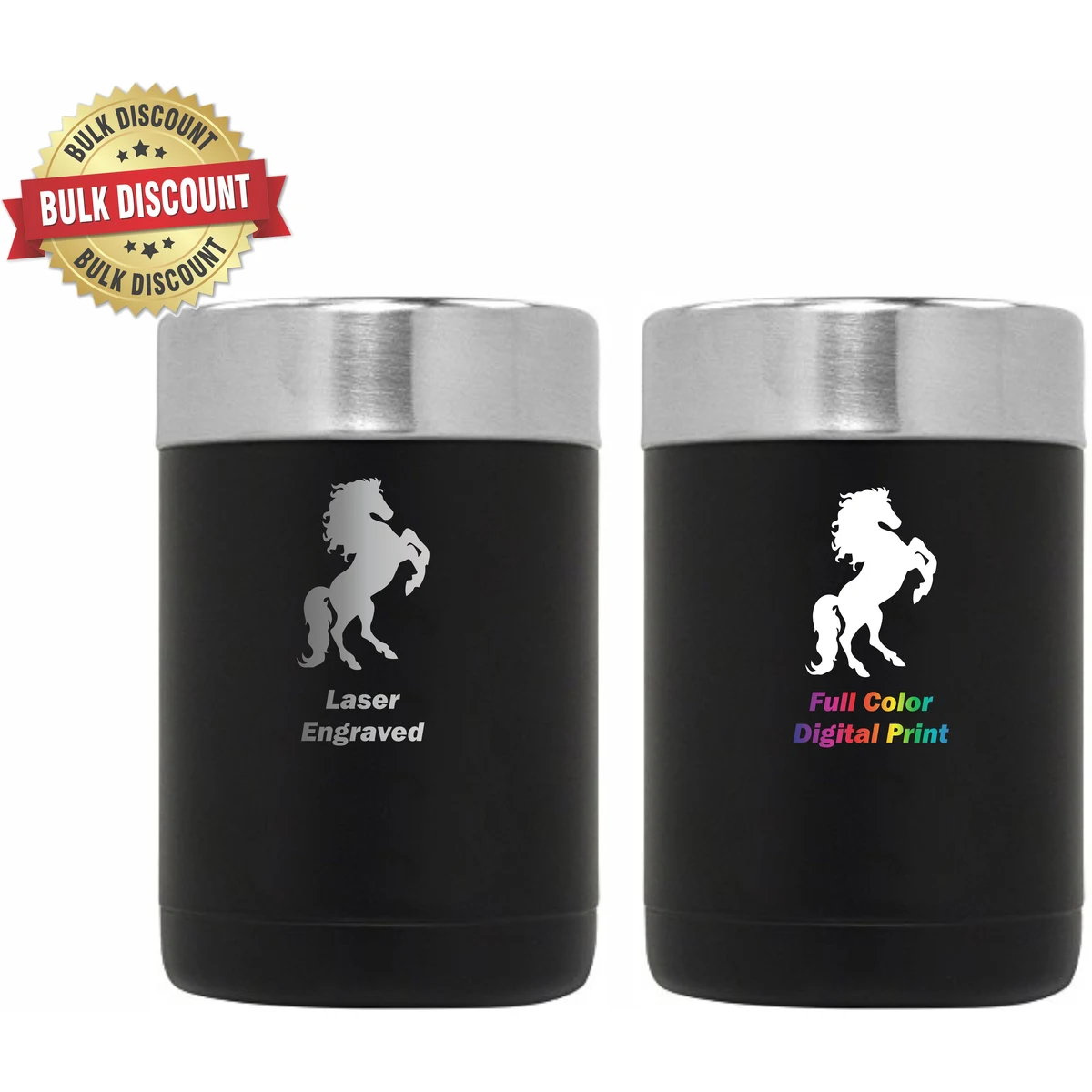Exclusive *** RTIC Can Cooler, custom koozie with logo imprint 1