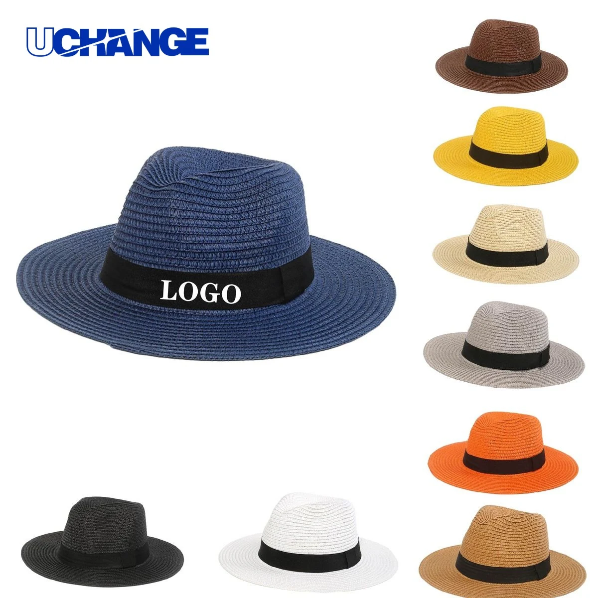 Panama Paper Straw Hat Unisex for Summer Wear 1
