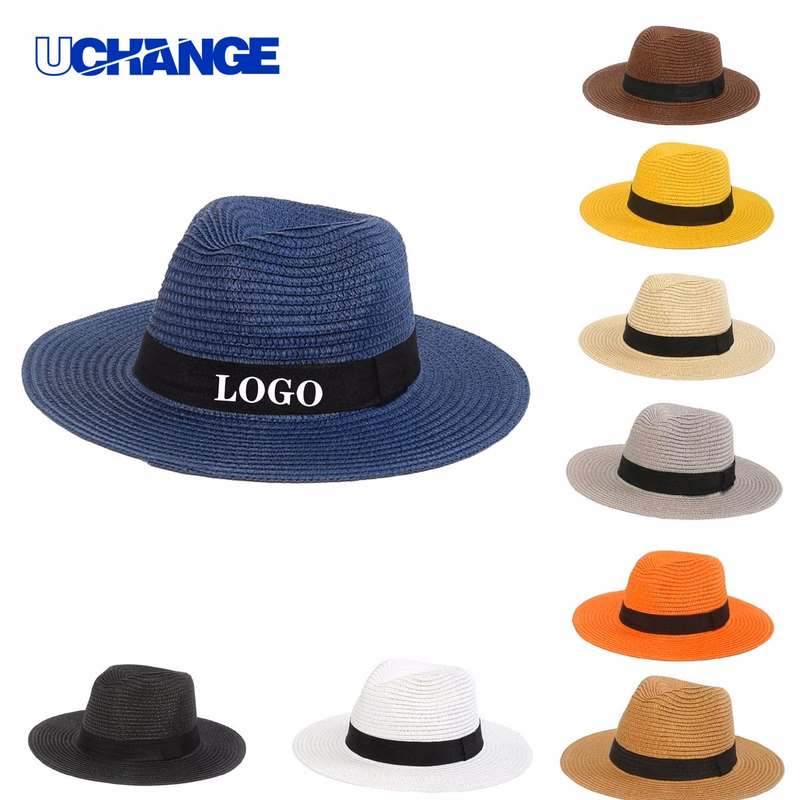 Panama Paper Straw Hat Unisex for Summer Wear
