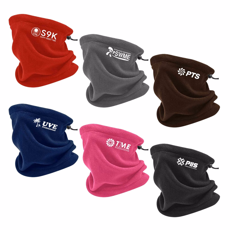 Multi-Functional Polar Fleece Neck Warmer Scarf