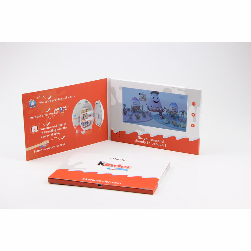 LCD Screen Video Brochure