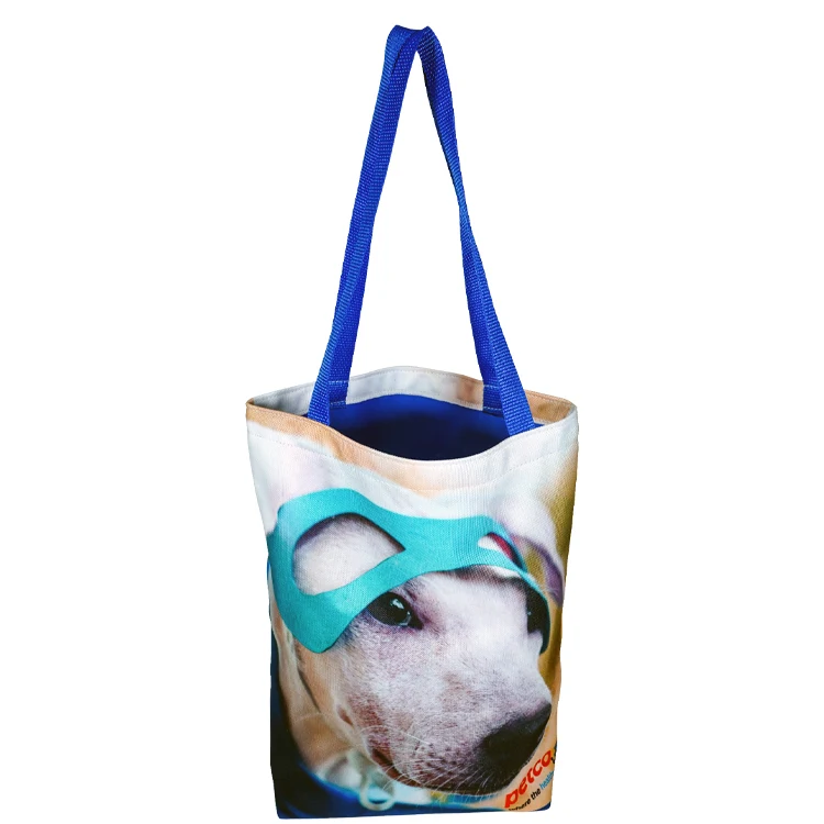 Medium Colorful Liner Tote, custom tote bag with logo imprint 1