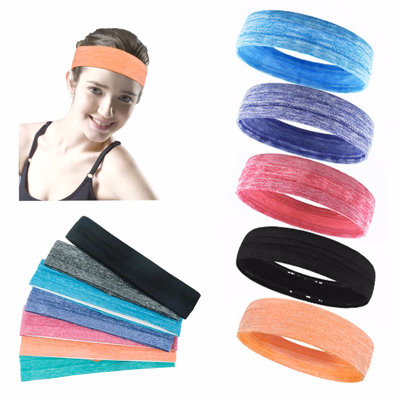 Polyester Sports Sweat Absorbing Headband