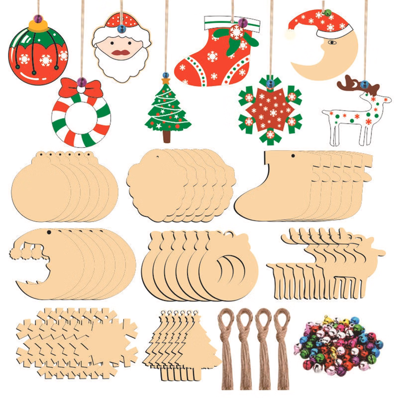 Christmas Wooden Ornaments
