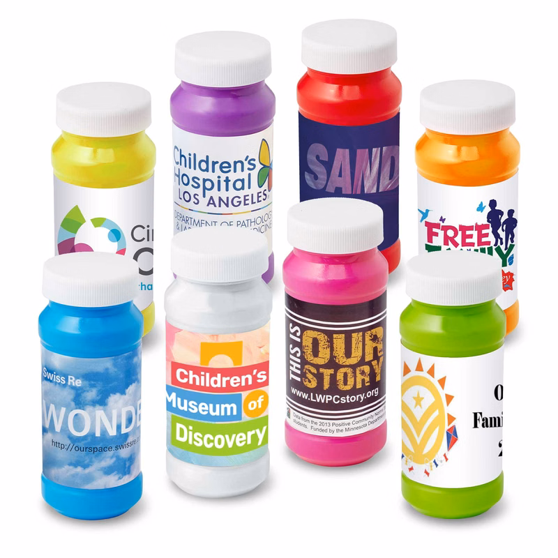 4 oz. Bubbles with Full-Color Digital Label