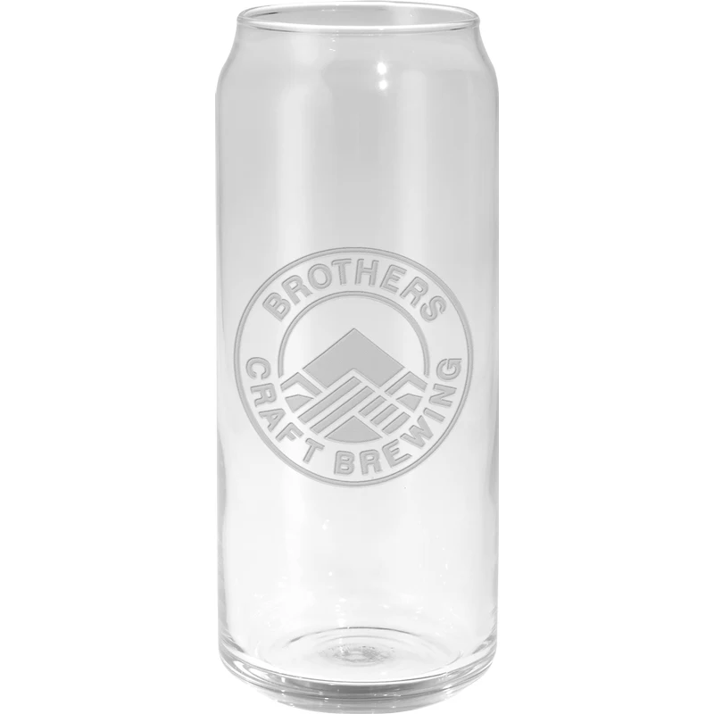 20 oz. Tall Boy Glass - Etched 1