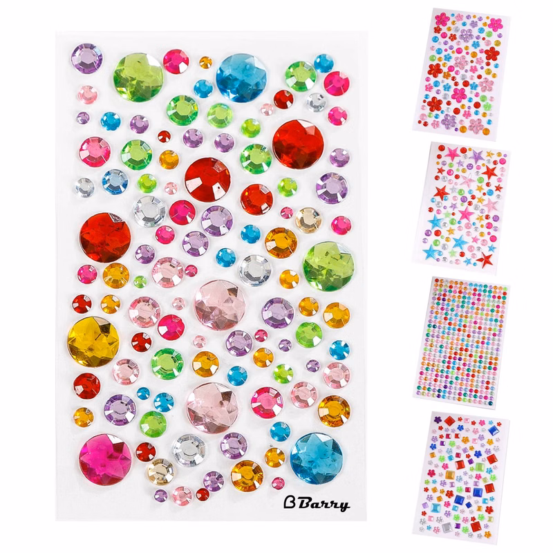 Acrylic Gems DIY Craft Decorative Diamond Stickers