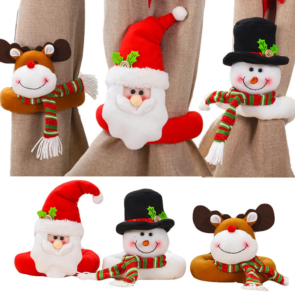 Christmas Doll Curtain Buckle 1