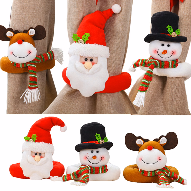 Christmas Doll Curtain Buckle