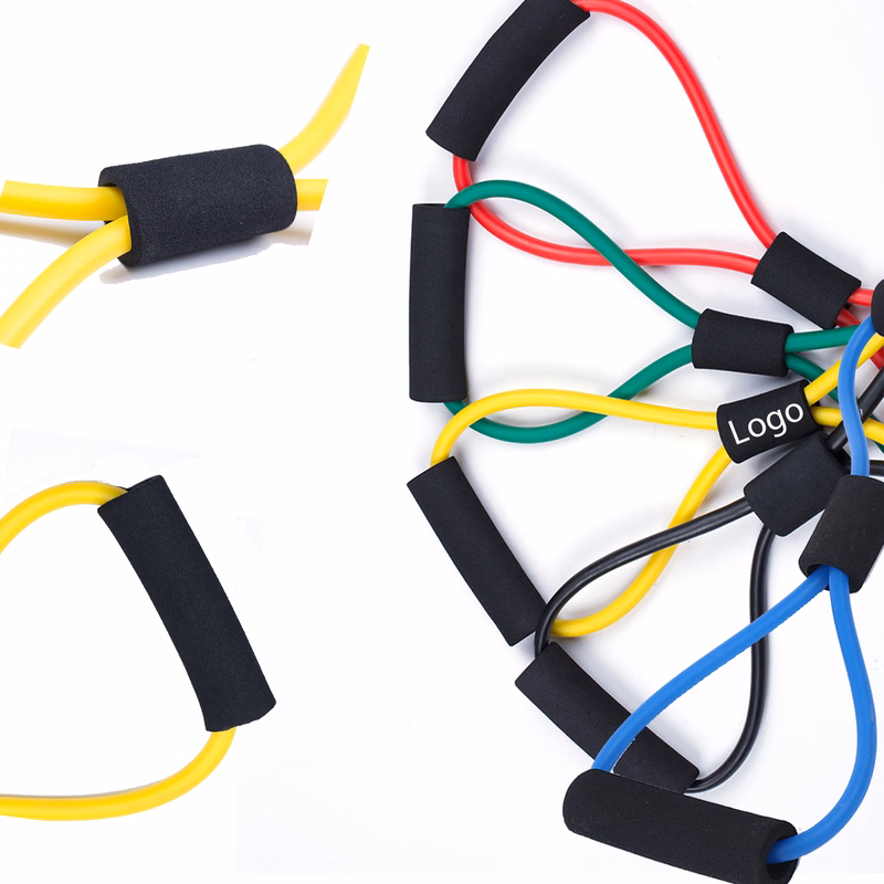8 shape Yoga Fitness Resistance Band Elastic Pull Rope